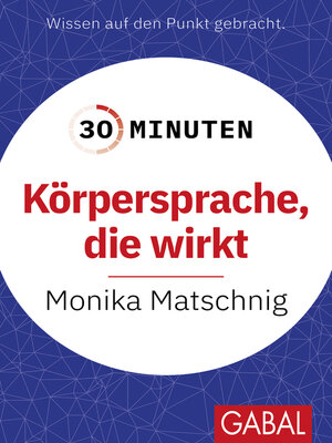 cover image of 30 Minuten Körpersprache, die wirkt